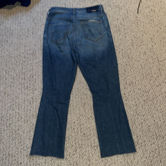 Mother Jeans, the insider crop, step chew - Picture 3 of 3